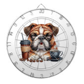 Grumpy Pup Dartboard Dartscheibe (vorne)