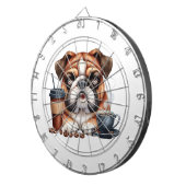 Grumpy Pup Dartboard Dartscheibe (Vorderseite rechts)