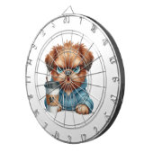 Grumpy Pup Dartboard Dartscheibe (Vorderseite rechts)