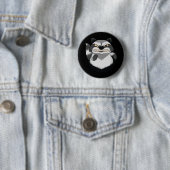 Grumpy Raccoon Button (Beispiel)