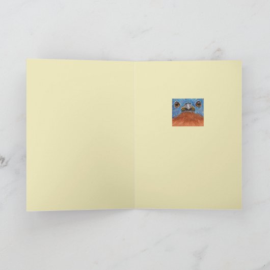 Grumpy Ray Card Feiertagskarte (Innenseite)