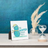 Grumpy S. Illustration: IST DER WINTER NOCH? Fotoplatte (InSitu)
