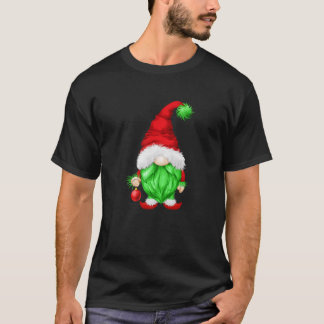 Grumpy Santa With Xmas Tree Ball Funny Anti Christ T-Shirt