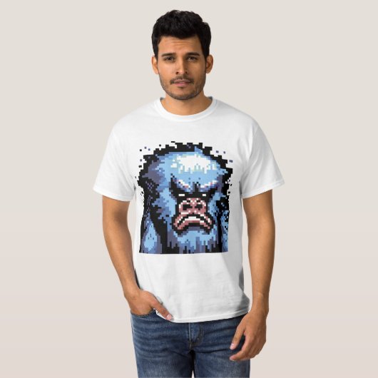 Grumpy Sasquatch Variante 4 T-Shirt (Vorne ganz)