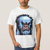 Grumpy Sasquatch Variante 4 T-Shirt (Vorderseite)