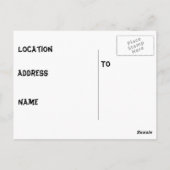 Grumpy Scandinavian Viking Postkarte (Rückseite)