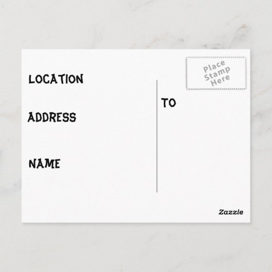 Grumpy Scandinavian Viking Postkarte (Rückseite)