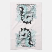 Grumpy Seepferd Geschirrtuch (Vertikal)