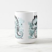 Grumpy Seepferd Kaffeetasse (Mittel)