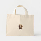 Grumpy Sheep Tote Bag - Fiercely Adorable Mini Stoffbeutel (Vorne)