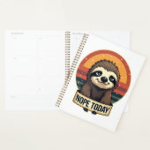 Grumpy Sloth Vintage Funny Retro Shirt Design Planer (Anzeige)