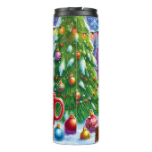 Grumpy Snowman nicht schmelzen Thermosbecher (Rückseite)