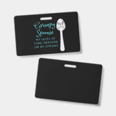 Grumpy Spoonie Ausweis (Vorder- & Rückseite)