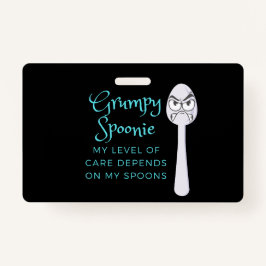 Grumpy Spoonie Ausweis