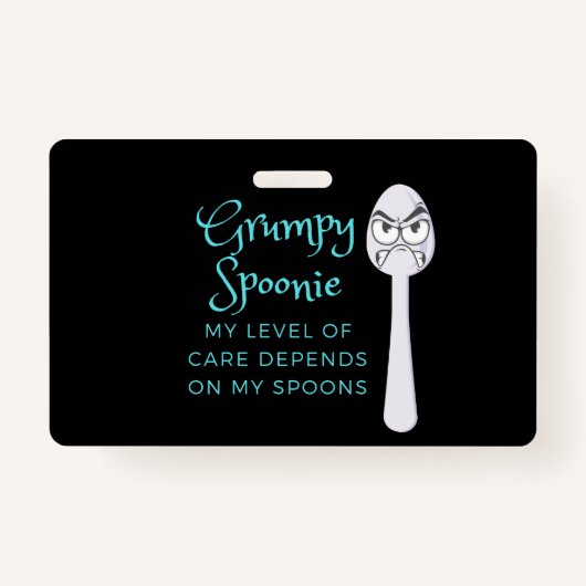 Grumpy Spoonie Ausweis (Vorderseite)