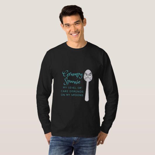 Grumpy Spoonie T-Shirt (Vorne ganz)