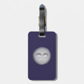 Grumpy Sun, Sleepy Moon Gepäckanhänger (Rückseite vertikal)