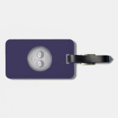 Grumpy Sun, Sleepy Moon Gepäckanhänger (Rückseite horizontal)