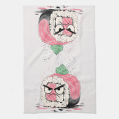 Grumpy Sushi Geschirrtuch (Vertikal)