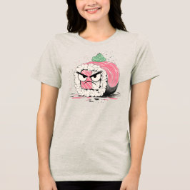Grumpy Sushi Tri-Blend Shirt
