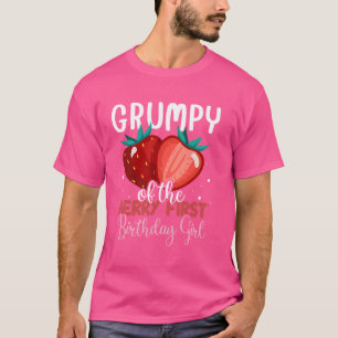 Grumpy The Berry First Birthday Girl Niedlich Fami T-Shirt
