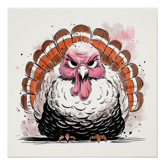 Grumpy Türkei Poster (Vorderseite)