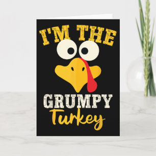Grumpy Turkey Team Erntedank Matching Karte