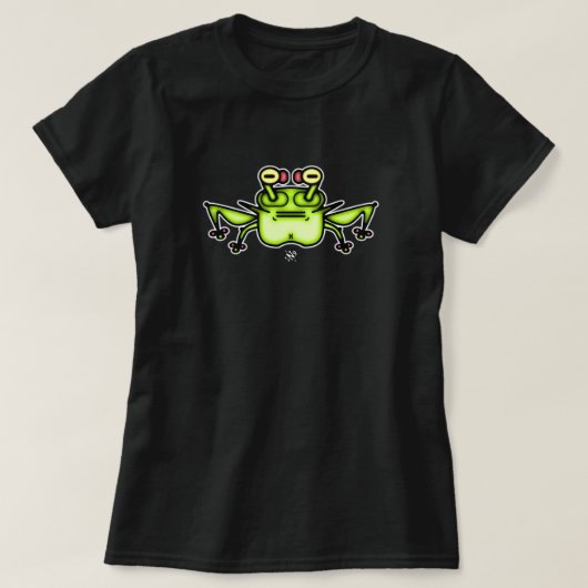Grumpy ungerade frosch toad v2-1 T - Shirt (Design vorne)