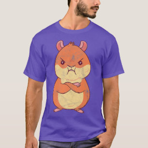 Grumpy verärgert und wütend Hamster ist stubborn T-Shirt