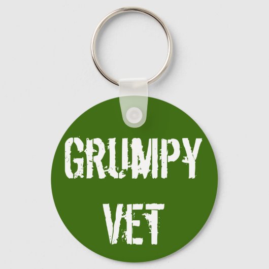 Grumpy Vets "Grumpy Vet" Schlüsselanhänger (Vorderseite)