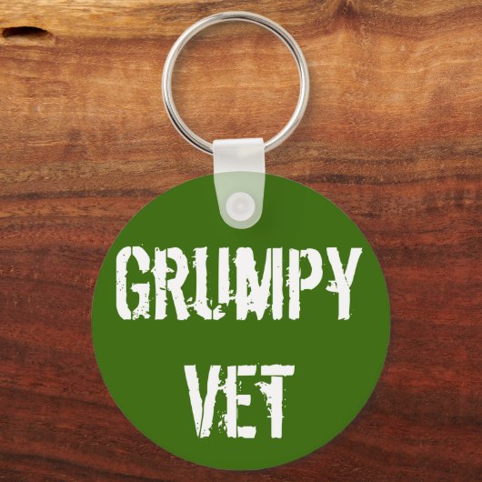 Grumpy Vets "Grumpy Vet" Schlüsselanhänger (Vorderseite)