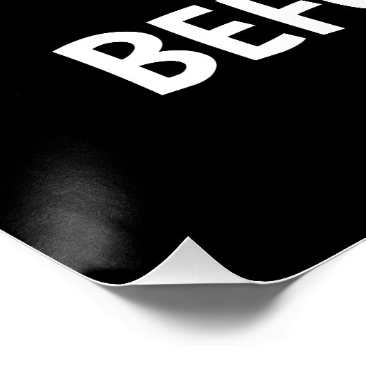 Grumpy vor Kaffee Poster (Ecke)