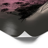 Grumpy Vulture Poster (Ecke)