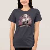 Grumpy Vulture Tri-Blend Shirt (Vorderseite)