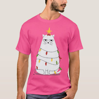 Grumpy Weihnachtskatzengeschenk Halloween Thanksgi T-Shirt