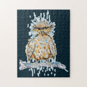 Grumpy Wet Owl Puzzle (Vertikal)