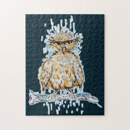 Grumpy Wet Owl Puzzle