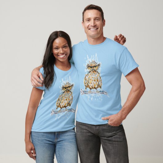 Grumpy Wet Owl T-Shirt (Unisex)