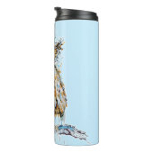 Grumpy Wet Owl Thermosbecher (Nach rechts gedreht)