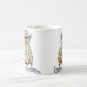 Grumpy Wet Owl Verwandlungstasse (Mittel)