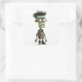 Grumpy Zed - Moody Ghoul Sticker (Tasche)