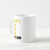 Grumpy Zwerg Halloween Kostümfarbe Matchrum Kaffeetasse (Vorderseite Links)