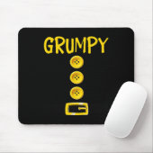 Grumpy Zwerg Halloween Kostümfarbe Matchrum Mousepad (Mit Mouse)
