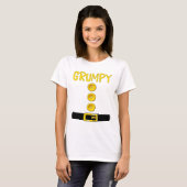 Grumpy Zwerg Halloween Kostümfarbe Matchrum T-Shirt (Vorne ganz)