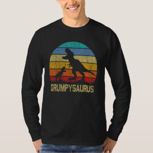 GrumpySaurus T Rex Dinosaur Grumpy Saurus Familie  T-Shirt