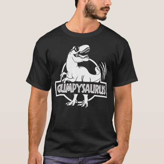 Grumpysaurus T Rex Dinosaur Mama Saurus Family Mat T-Shirt (Vorderseite)