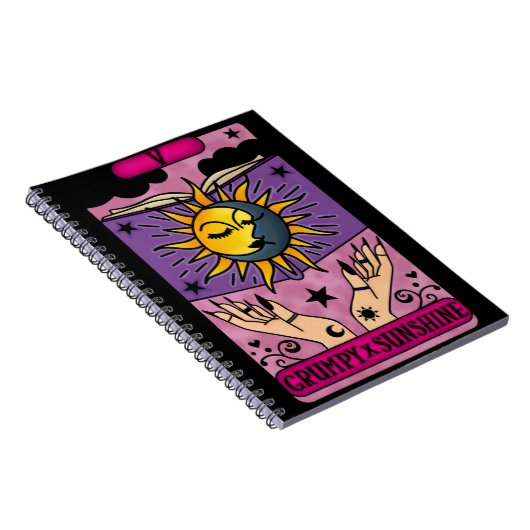 GrumpyXSunshine-Tarot-Notebook Notizblock (Rechte Seite)