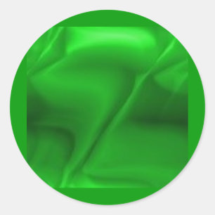 grün097 runder aufkleber