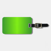 Grün 4 - Rasen-Grün und Forest Green-Steigung Gepäckanhänger (Vorderseite horizontal)