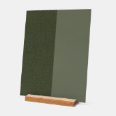Grün-Acrylzeichen von Split Moss - individuell ein Acrylschild (Winkel)